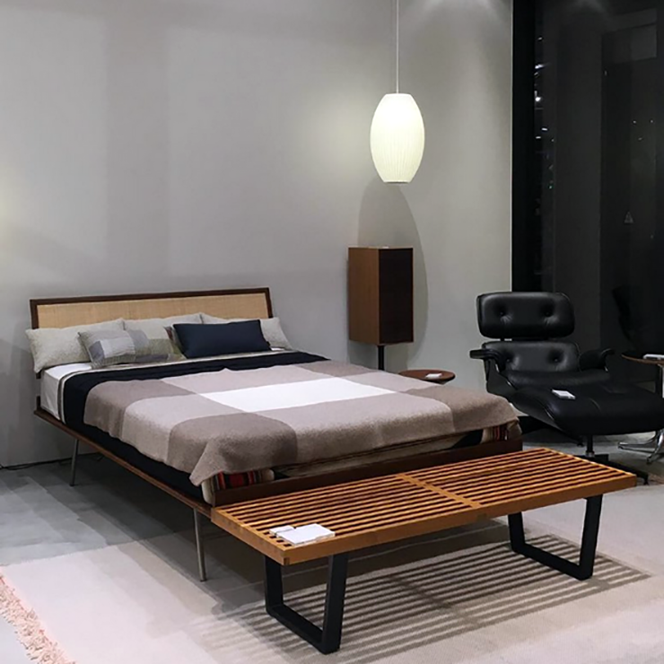 Светильник Cigar Bubble Pendant в стиле George Nelson