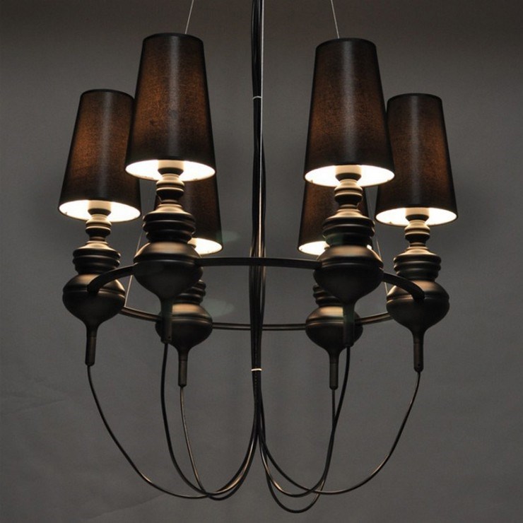 Люстра Josephine Queen 6 Черный