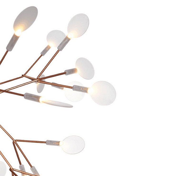 Люстра Heracleum The Big O D60  Никель в стиле Moooi