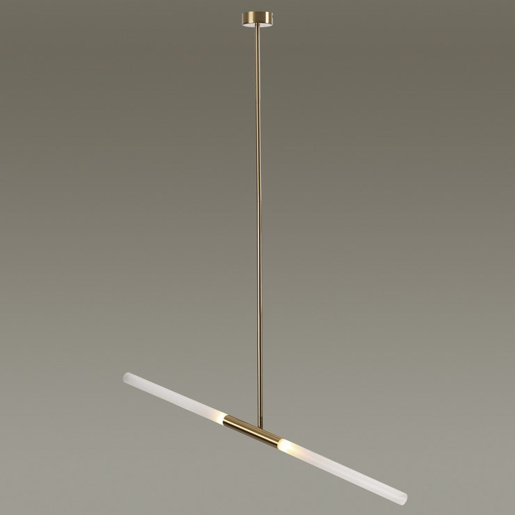 Люстра на штанге Lines Gold