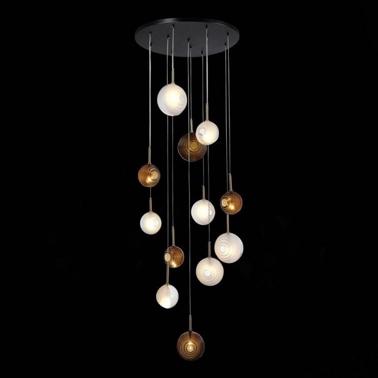 Каскадная люстра Dark & Bright stars