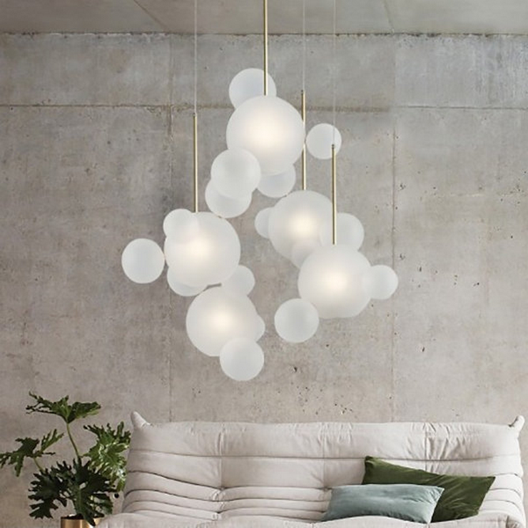 Светильник Bolle Circular 24 Bubbles Frosted
