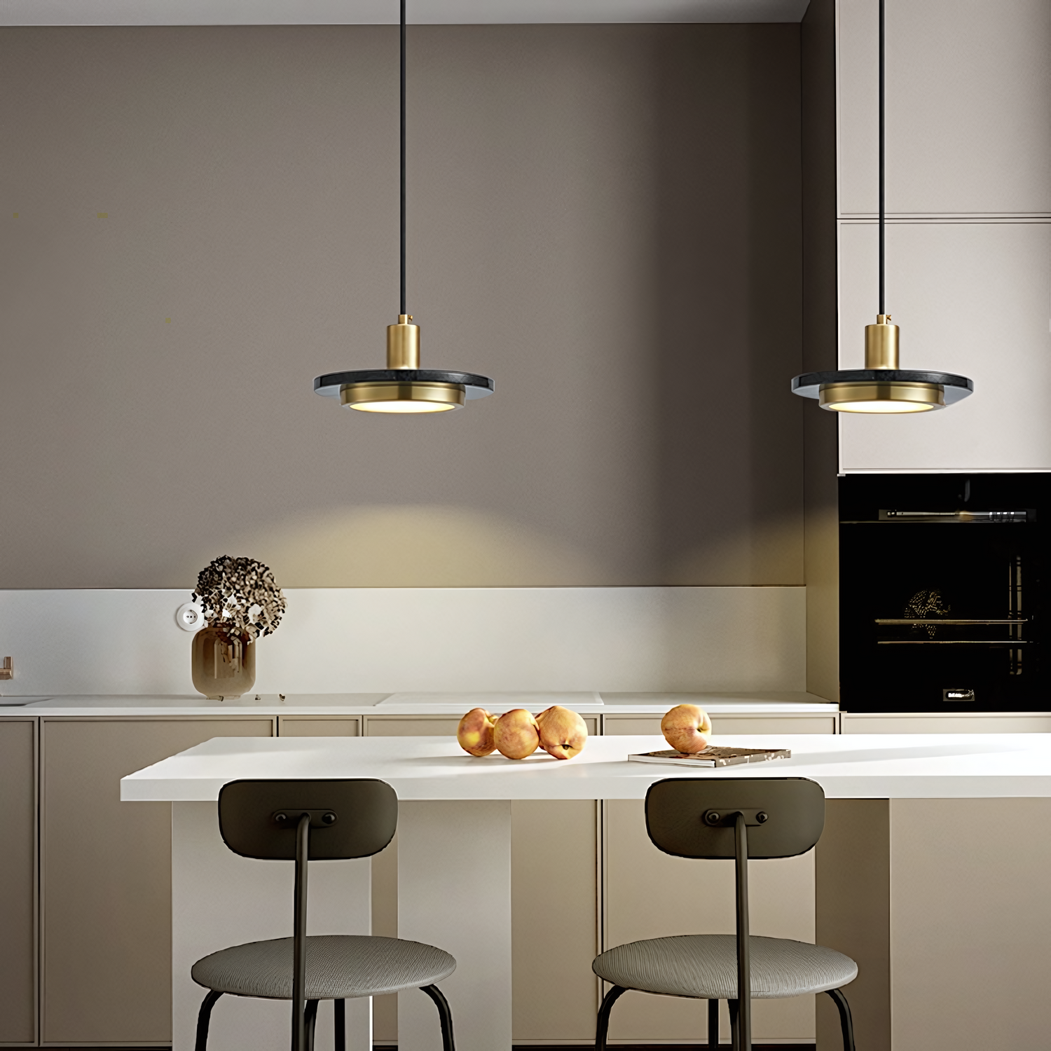 Светильник подвесной Pirita l Black