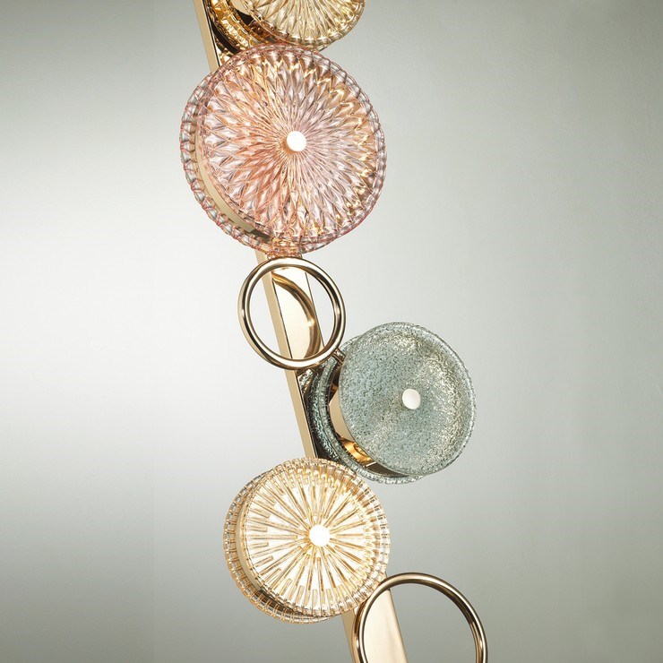 Торшер Lolly Pop Gold multicolour