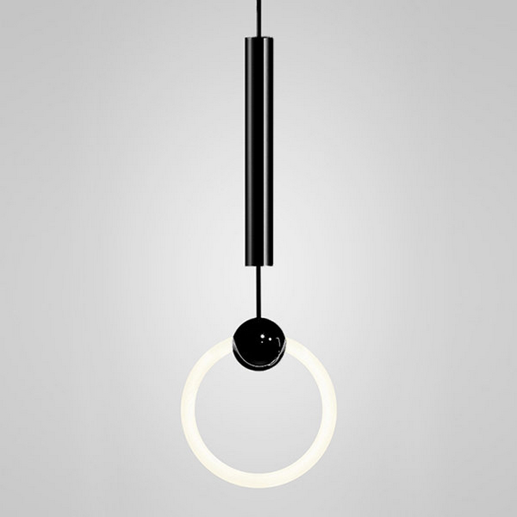 Светильник Ring Light Black D30 в стиле Lee Broom