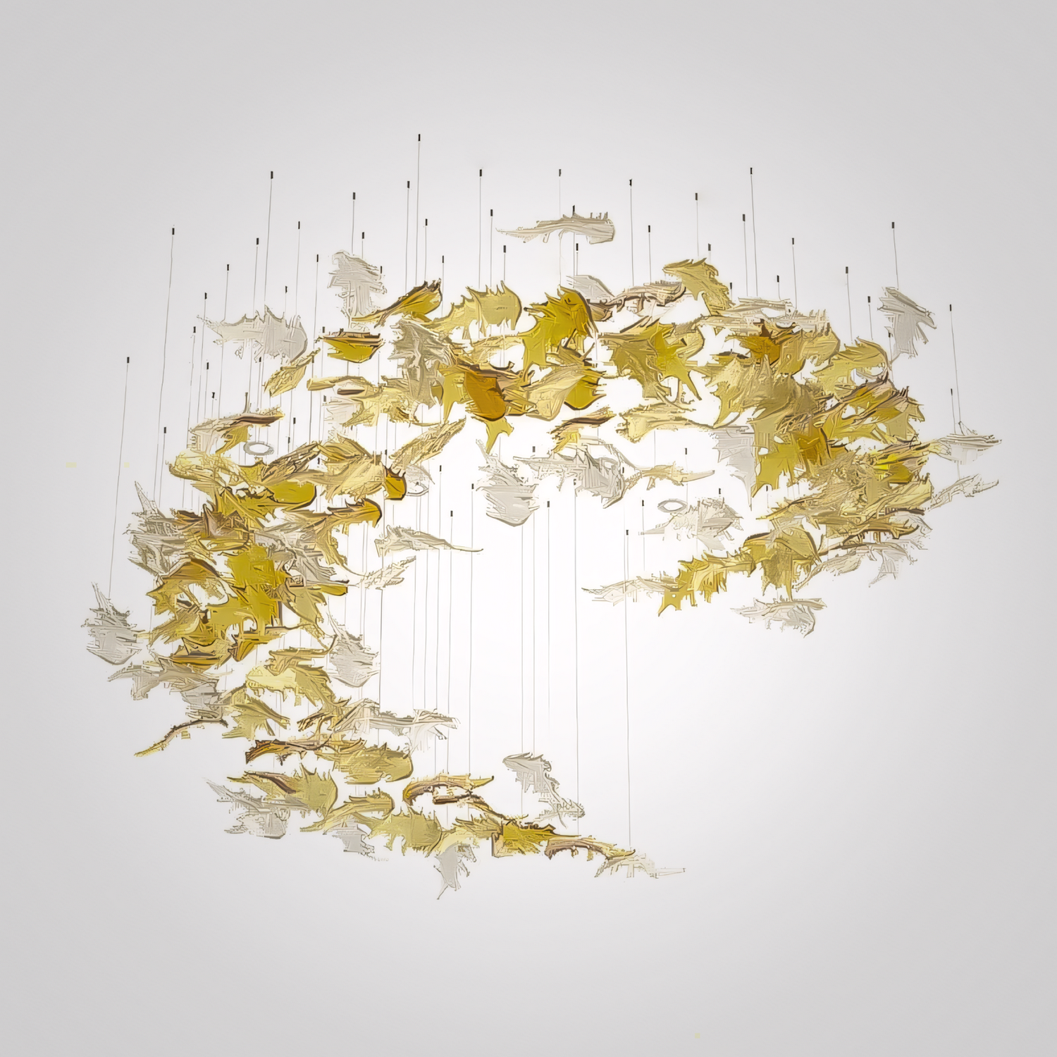 Декоративная композиция Autumn leaves 11