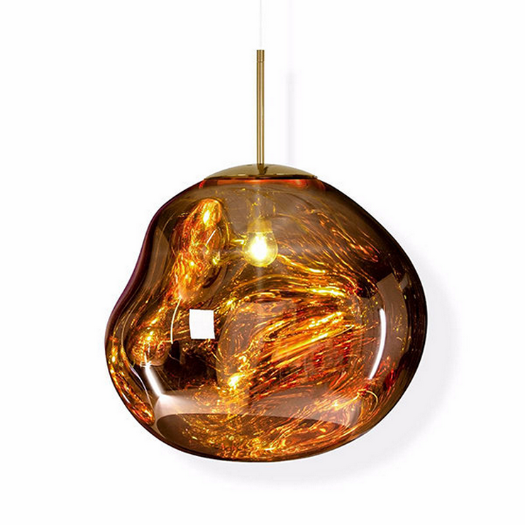 Светильник подвесной Melt Gold в стиле Tom Dixon