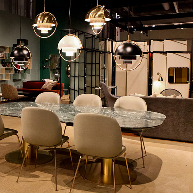 Светильник Multi-lite Pendant White  в стиле Gubi