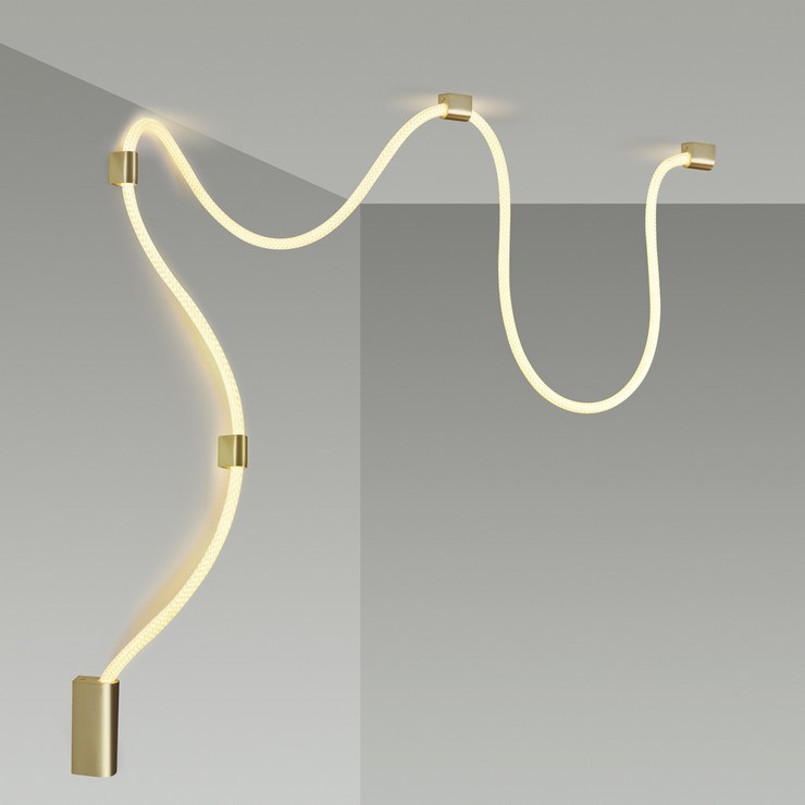 Светильник настенно потолочный Tracer Bar  L322 Gold