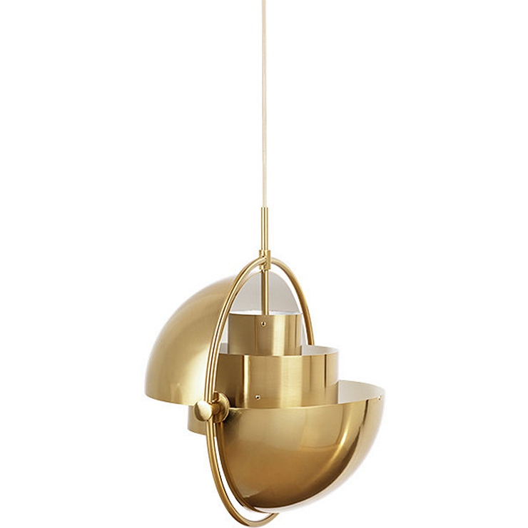 Светильник Multi-lite Pendant Gold  в стиле Gubi