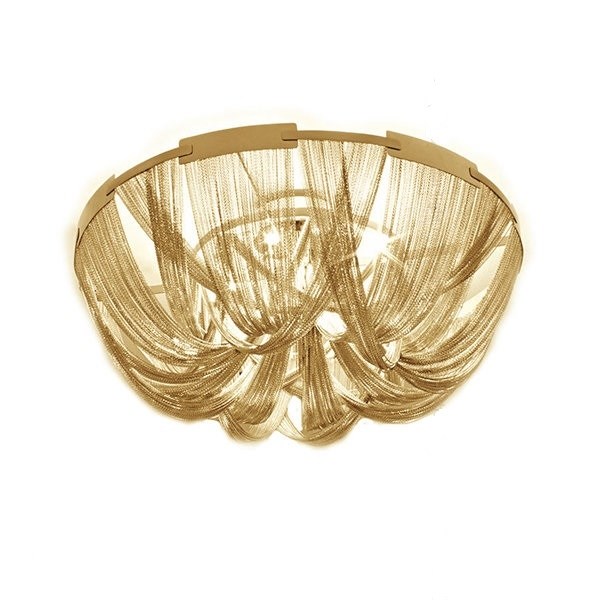 Люстра потолочная Soscic D70 золотой