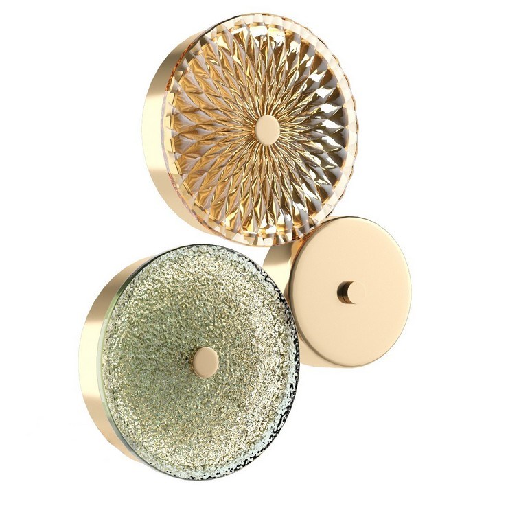 Бра Lolly Pop Gold H29 yellow/green