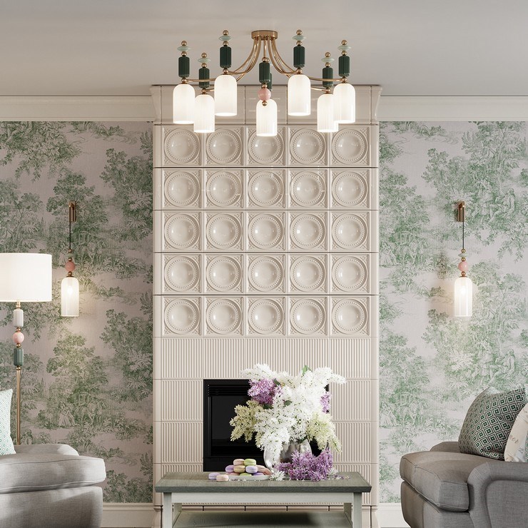 Люстра потолочная Caramelle D92