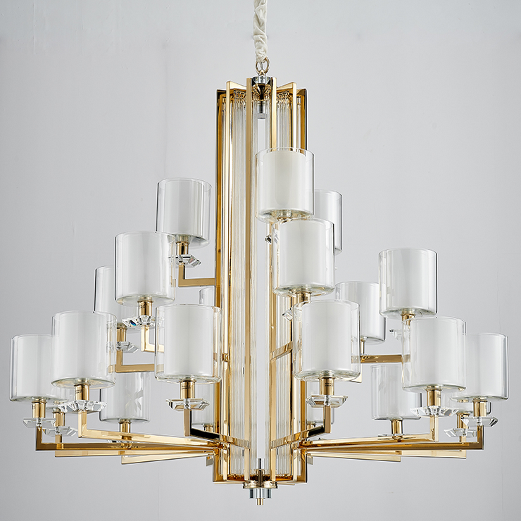 Люстра подвесная Pittsburgh D130 Gold