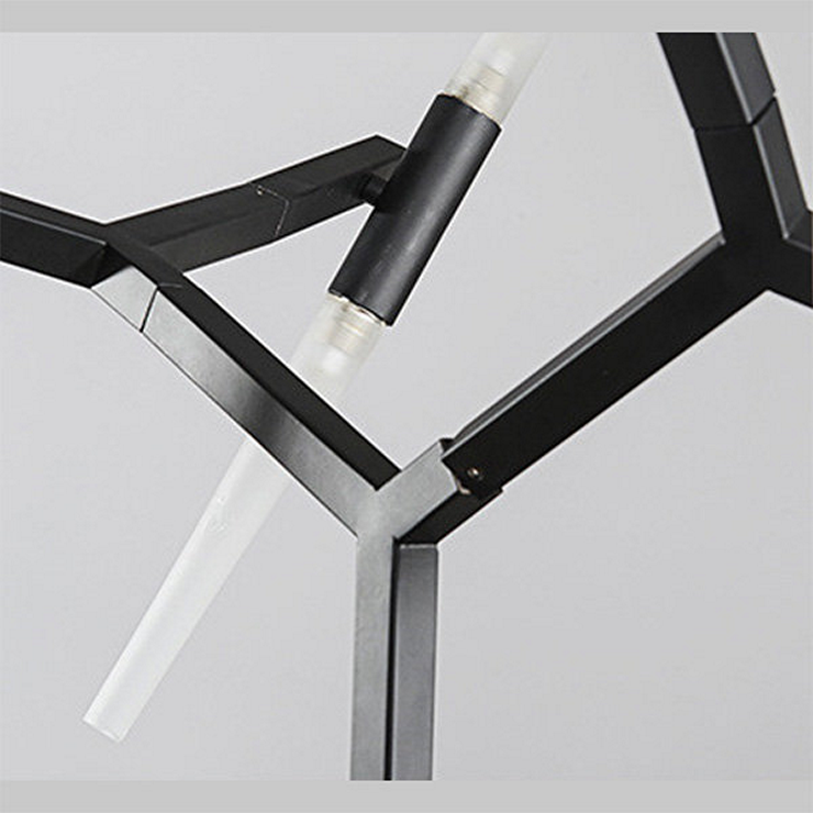 Люстра Agnes 6 Black в стиле Lindsey Adelman