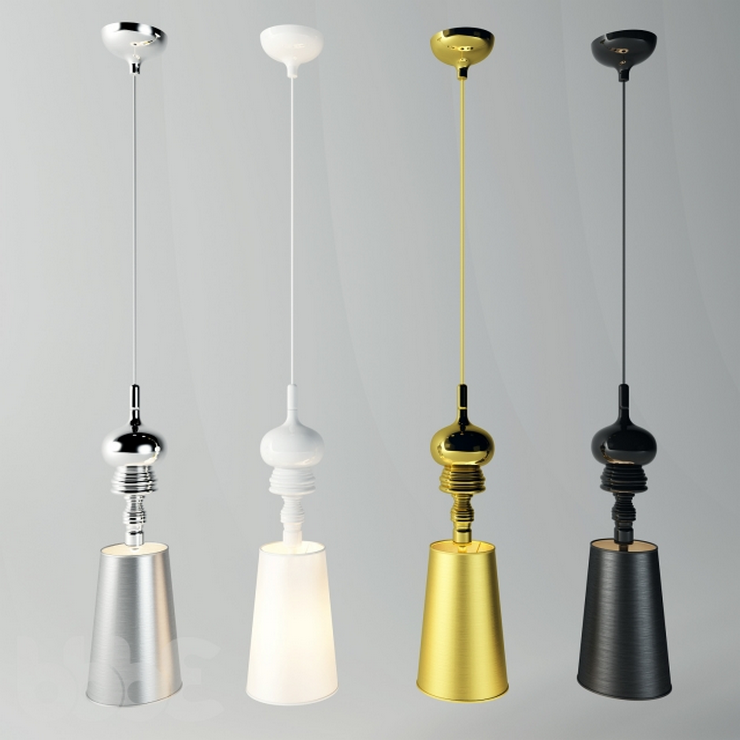 Светильник Josephine One Диаметр 18 см / Высота 56 см Черный