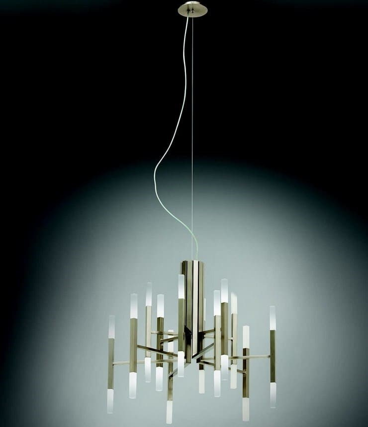 Люстра The Light 24 серебряный