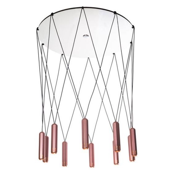 Люстра подвесная Brixton Cluster Copper 10