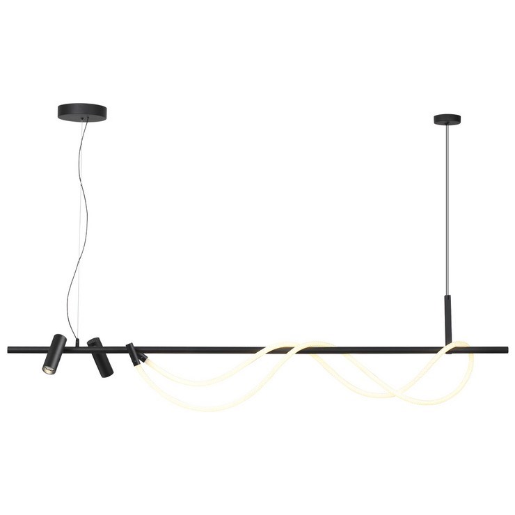Люстра подвесная Tracer Bar  L180 Black