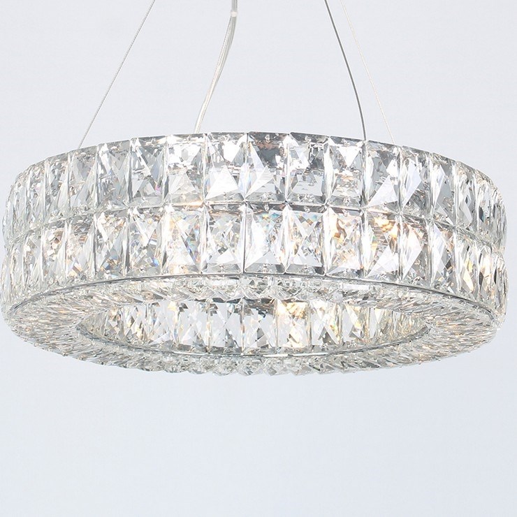 Люстра подвесная Los Angeles Ring D40 Chrome