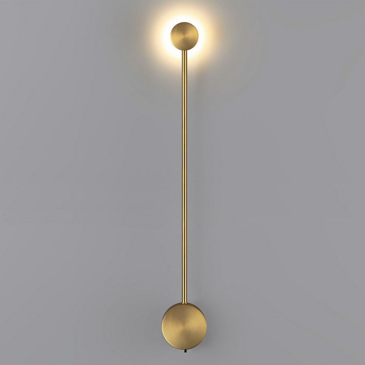 Бра Dots Slim H68 Bronze
