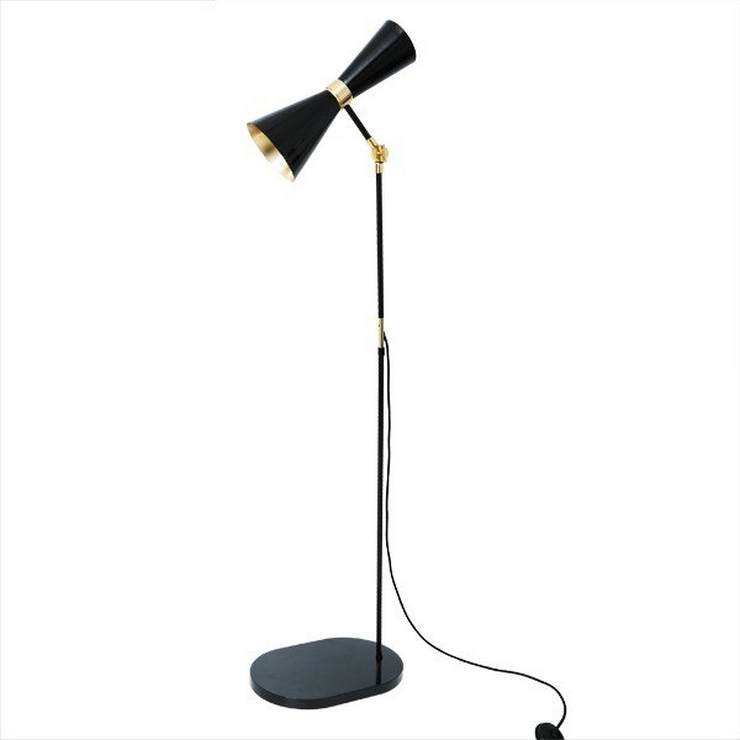 Торшер Cairo Black в стиле Mullan