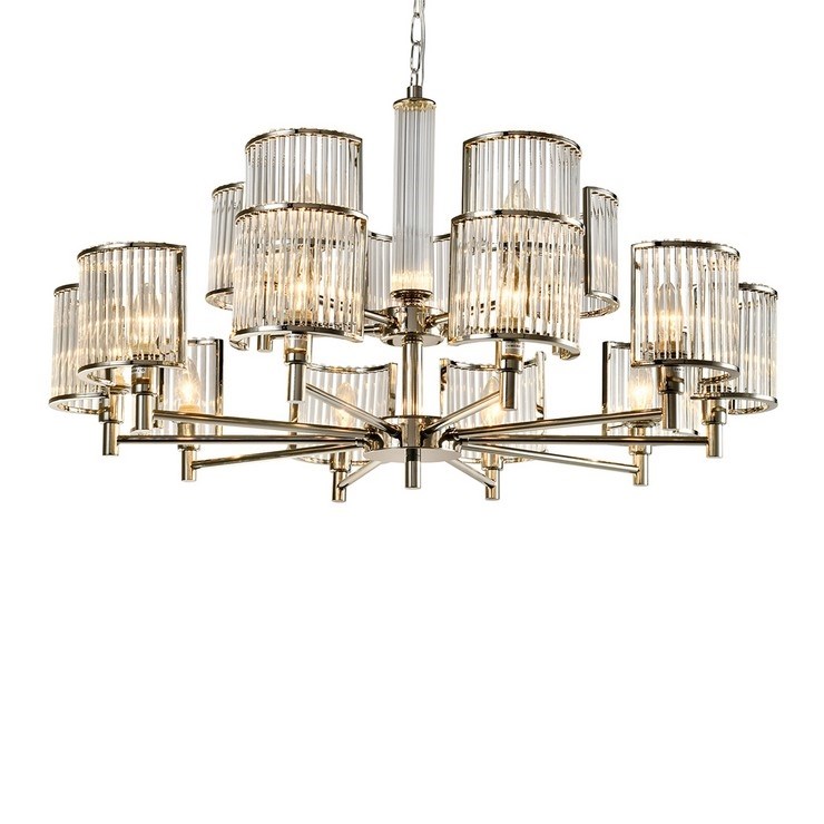 Люстра подвесная Hollywood D89 Nickel