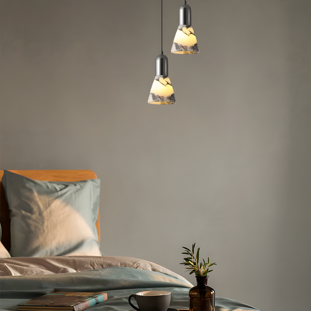 Светильник из мрамора Kon D10