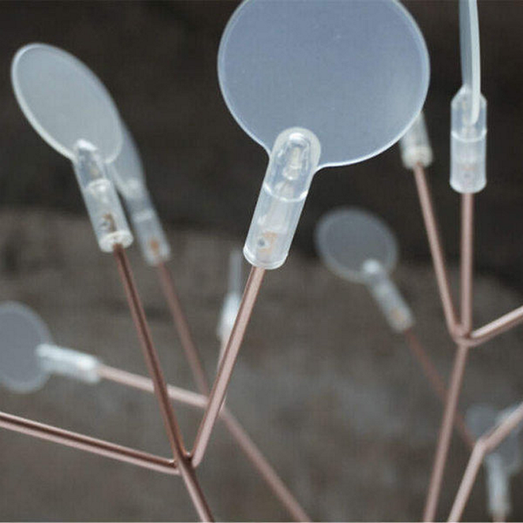 Люстра Heracleum 2 Small D72  медный в стиле Moooi