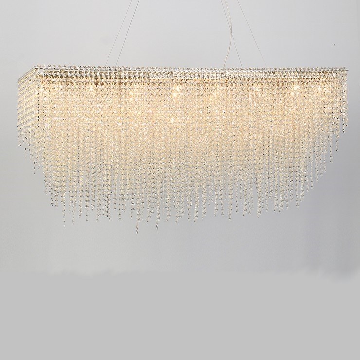 Люстра подвесная San Antonio rectangle L140 Gold