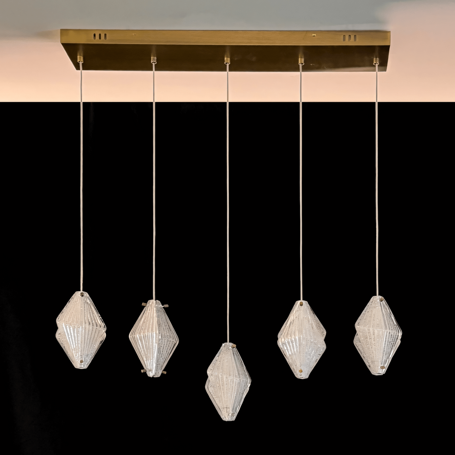 Люстра каскадная Garofano