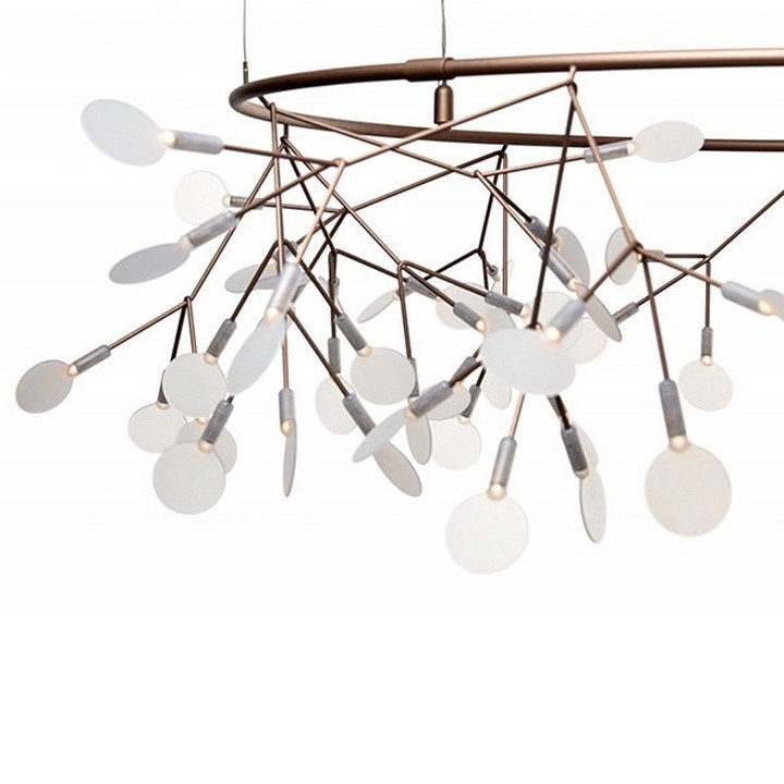 Люстра Heracleum The Big O D210 Золотой в стиле Moooi