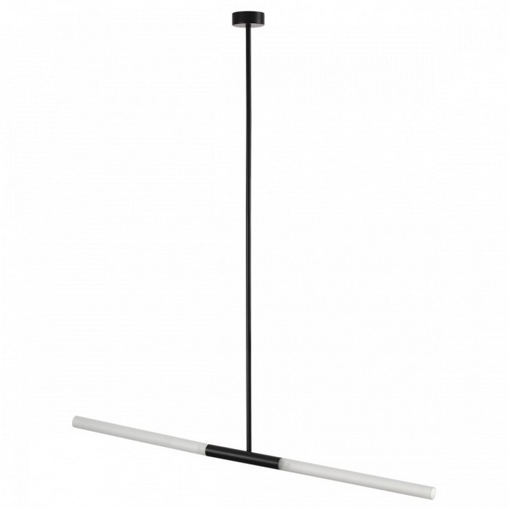 Люстра на штанге Lines Black