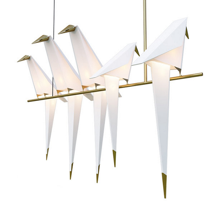 Люстра на штанге  Perch Light Branch Line 5 в стиле Moooi