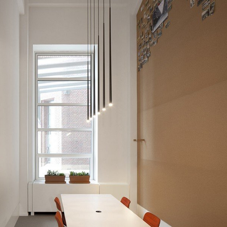 Светильник Slim Mini Gold в стиле Vibia