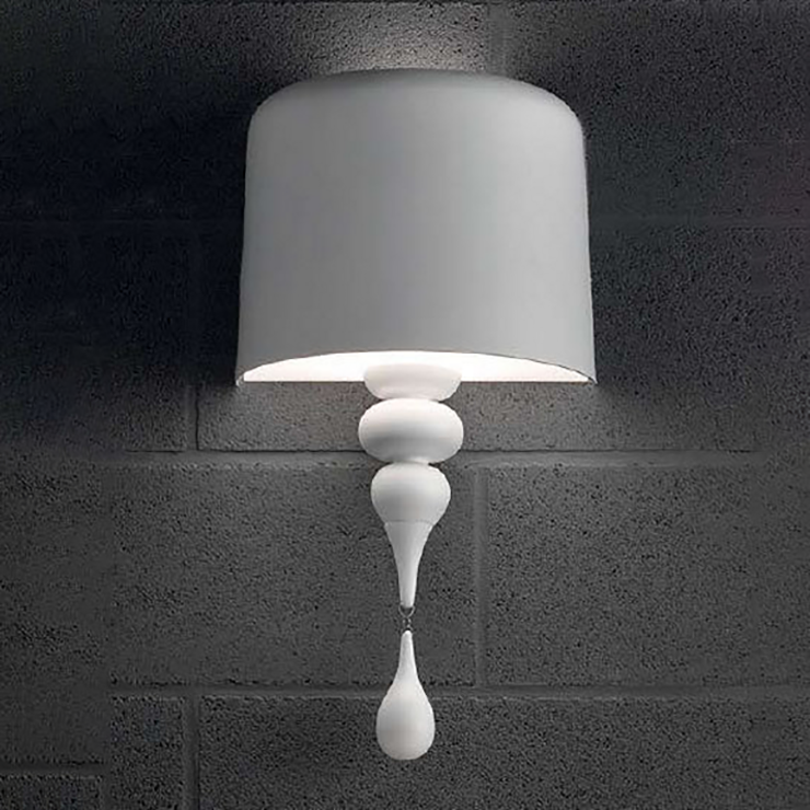 Бра Eva Белый в стиле Maciera