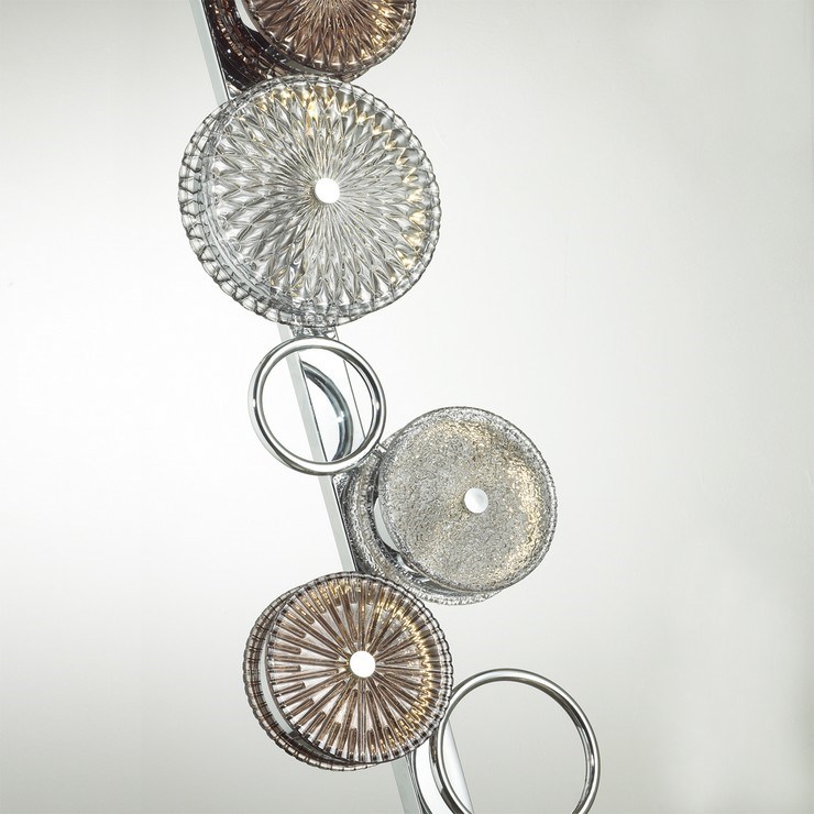 Торшер Lolly Pop Chrome multicolour