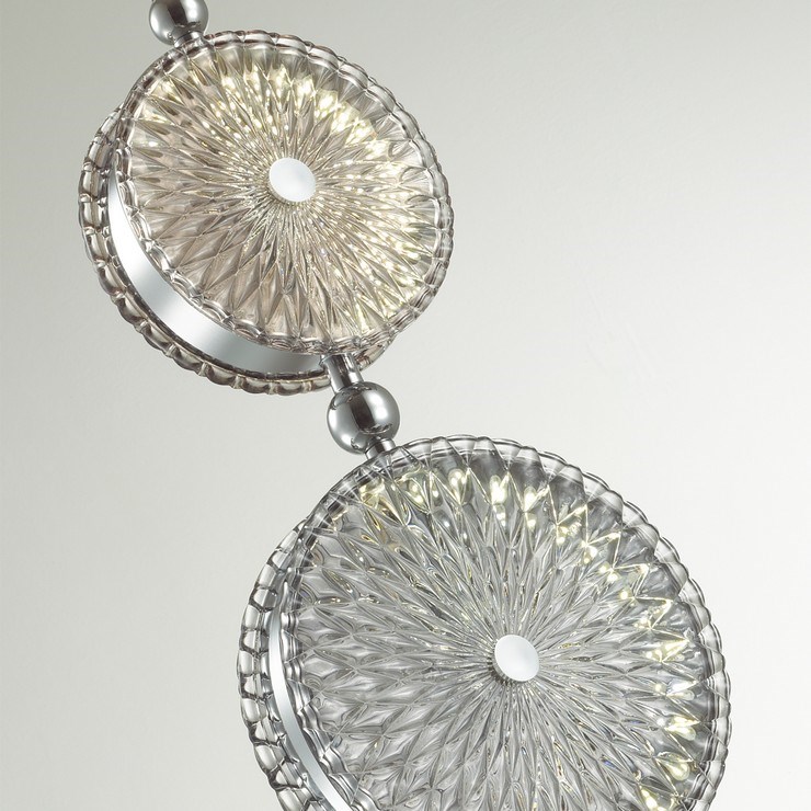 Светильник подвесной Lolly Pop Chromelight grey/brown