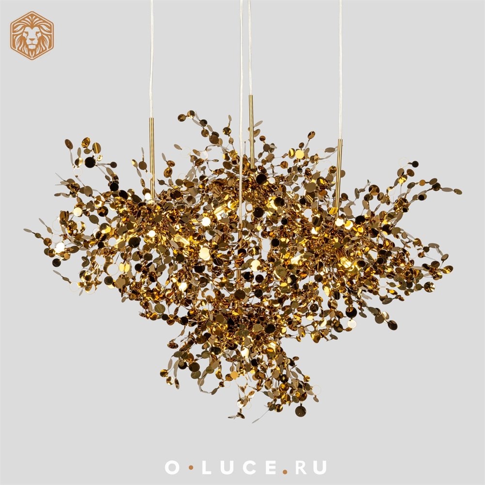 Люстра Argent D85 Золотой в стиле Terzani