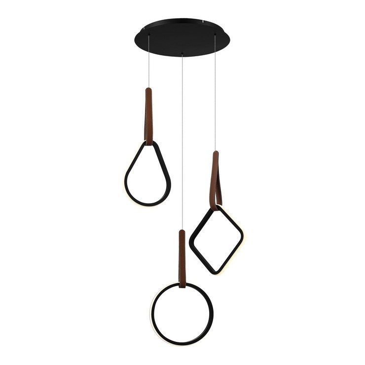 Люстра подвесная Plusminus Geometry D50