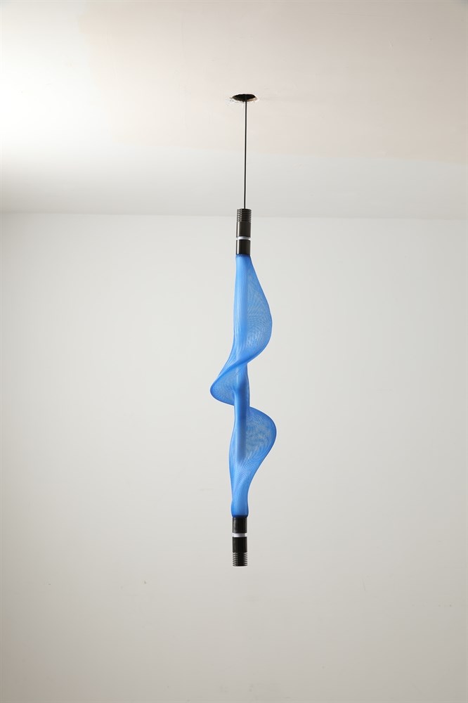 Светильник подвесной Vapour Vertical Blue H80