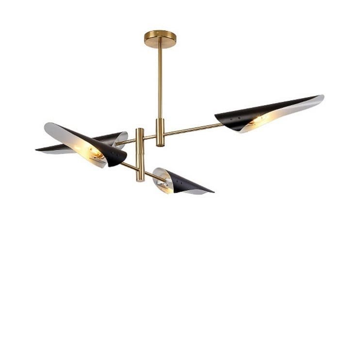 Люстра Sirius 4 чёрный