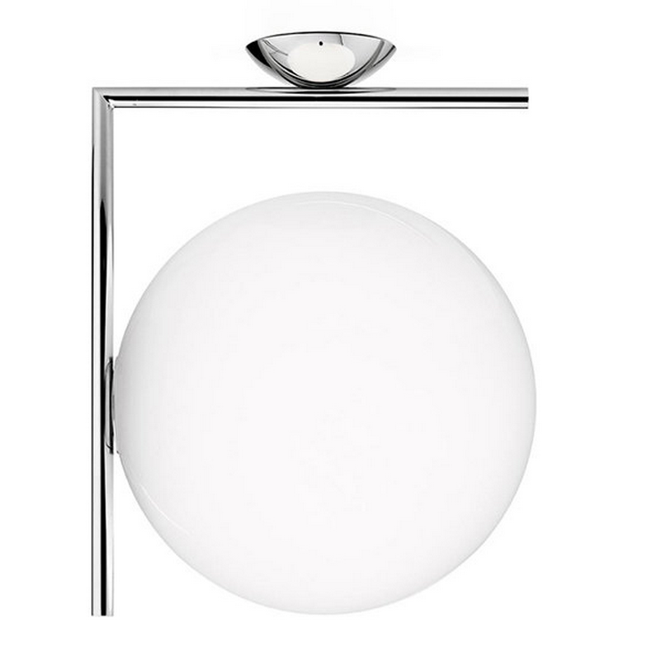 Светильник настенно-потолочный IC Lighting  Wall 2 Chrome в стиле Flos
