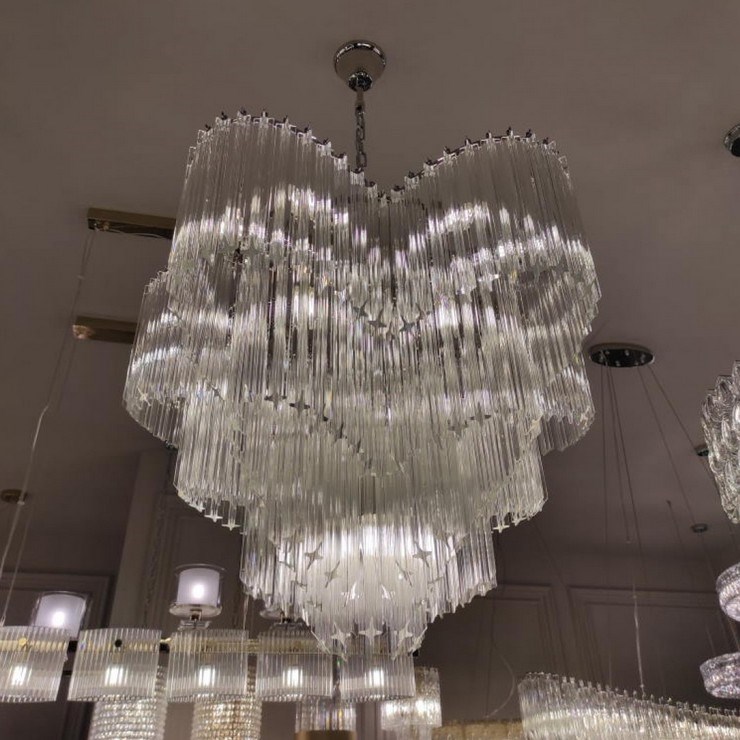 Люстра подвесная Cincinnati D82 Nickel