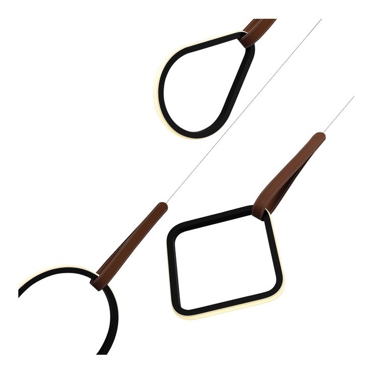 Люстра подвесная Plusminus Geometry D50