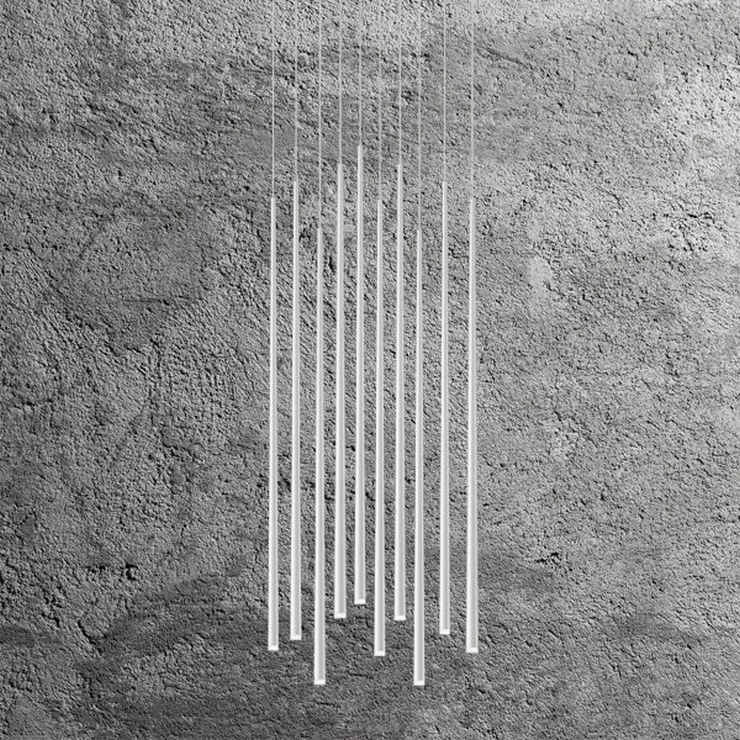 Люстра Slim 10 White Round в стиле Vibia