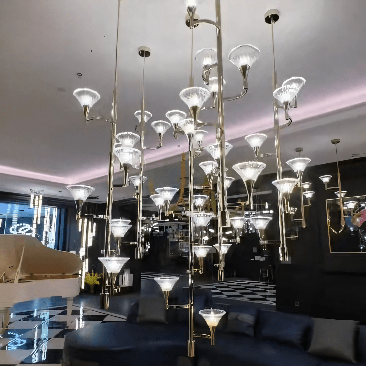 Люстра на штанге Primula 9