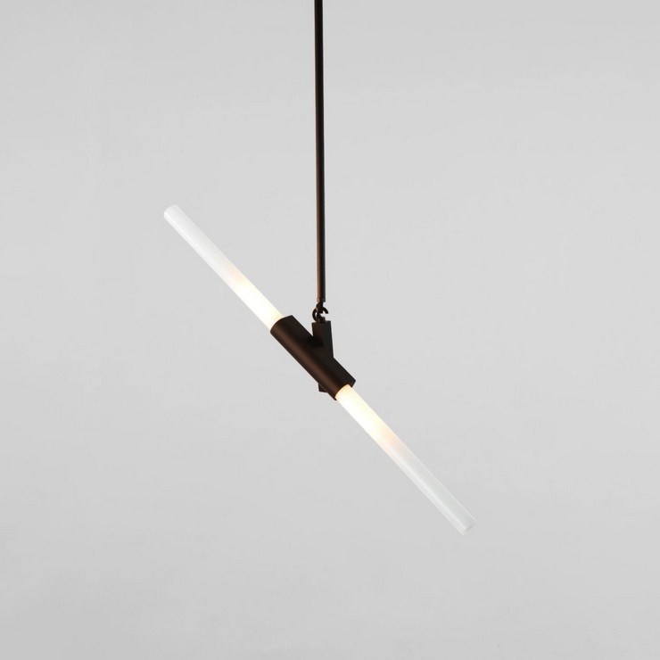 Светильник Agnes Single Black в стиле Lindsey Adelman