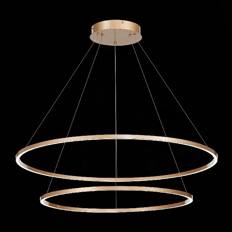 Светильник подвесной Function Gold D80 + D60 4000К (светит вниз)