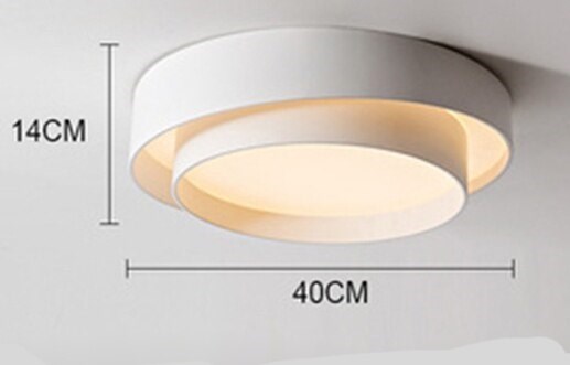 Потолочный светильник Centric D40 White в стиле Vibia